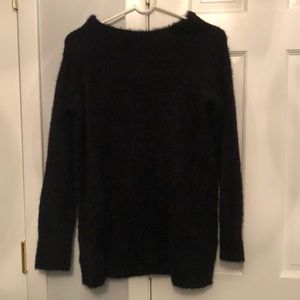 Fuzzy off the shoulder tunic - Loft